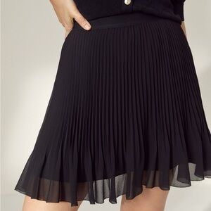 Wilfred pleated twirl skirt.